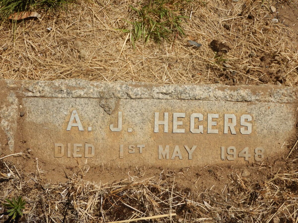 HEGERS A.J. -1948