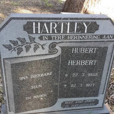 HARTLEY Hubert Herbert 1955-1977