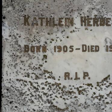 HERBERT Kathleen 1905-1930