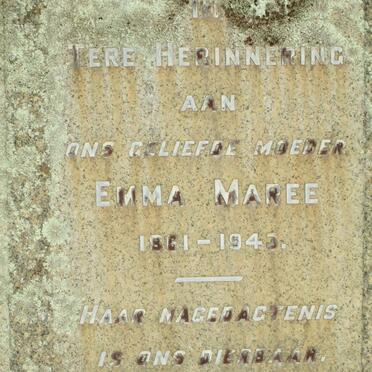 MAREE Emma 1861-1943