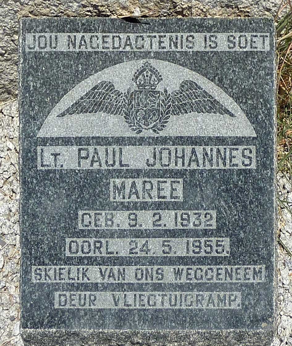 MAREE Paul Johannes 1932-1955