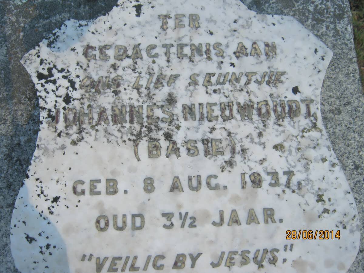 NIEUWOUDT Johannes 1937-