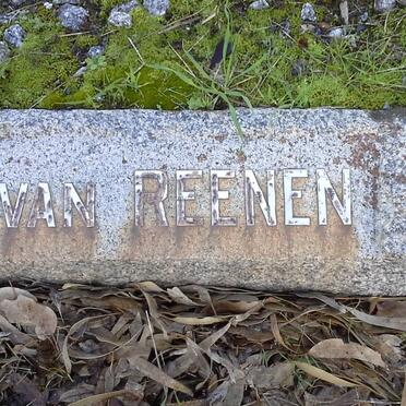 REENEN, van