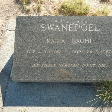 SWANEPOEL Maria Naomi 1900-1960