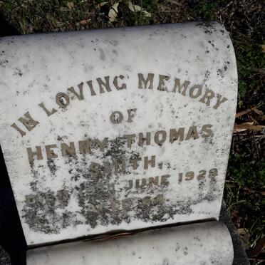 SMITH Henry Thomas -1929