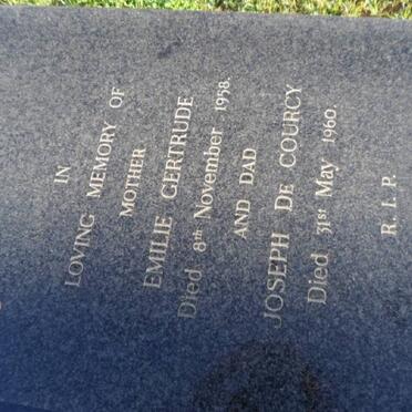 SMEETON Joseph De Courcy -1960 &amp; Emilie Gertrude -1958