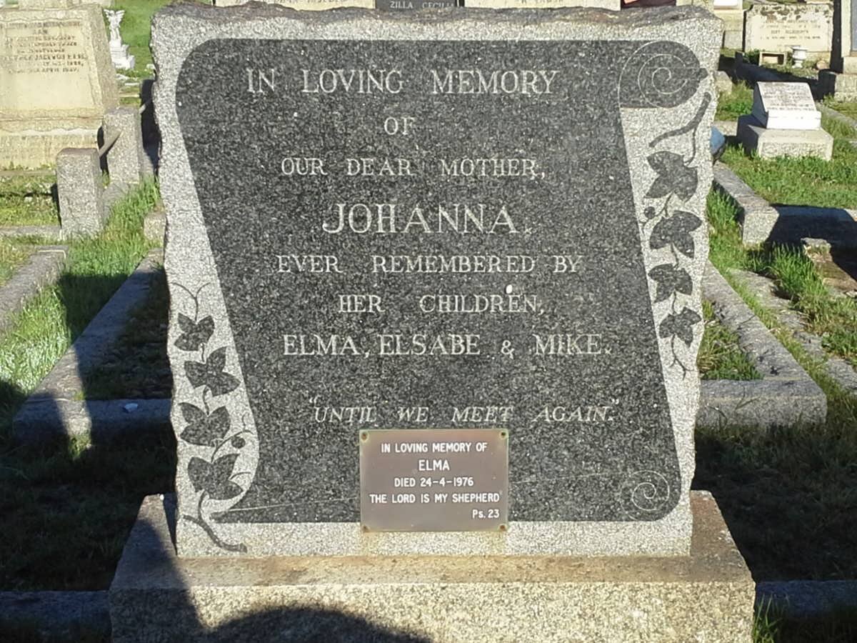 SMUTS Johanna :: SMUTS Elma -1976