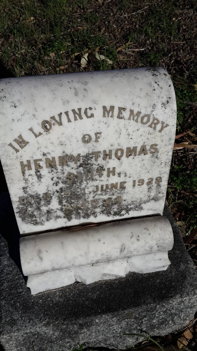 SMITH Henry Thomas -1929