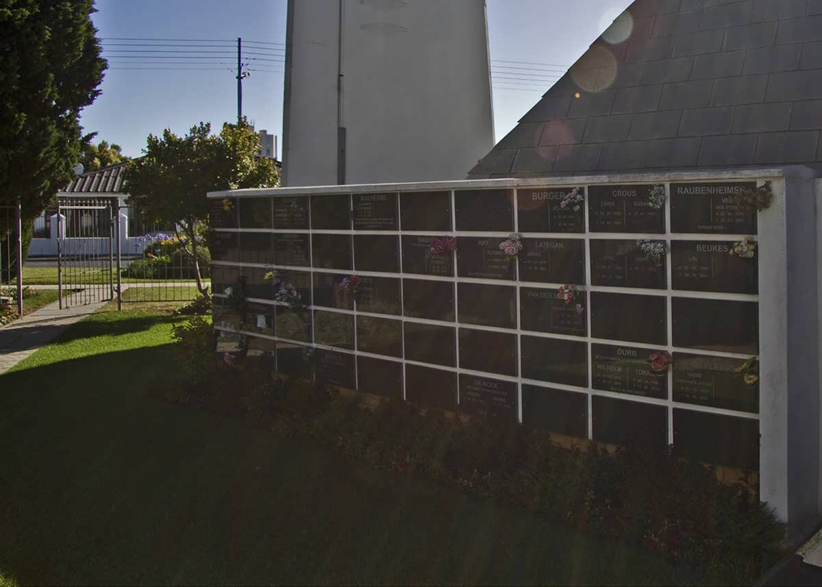 2. Overview on the memorial Wall