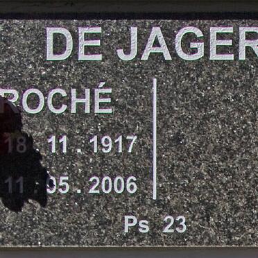 JAGER Roché, de 1917-2006