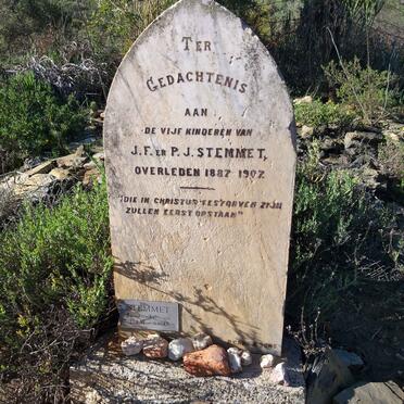 STEMMET Kinders :: STEMMET Jacobus Francois 1935-2015