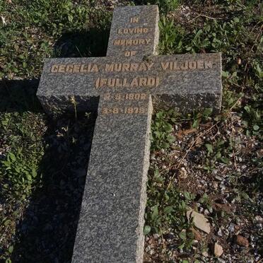 VILJOEN Cecelia Murray nee FULLARD 1902-1979