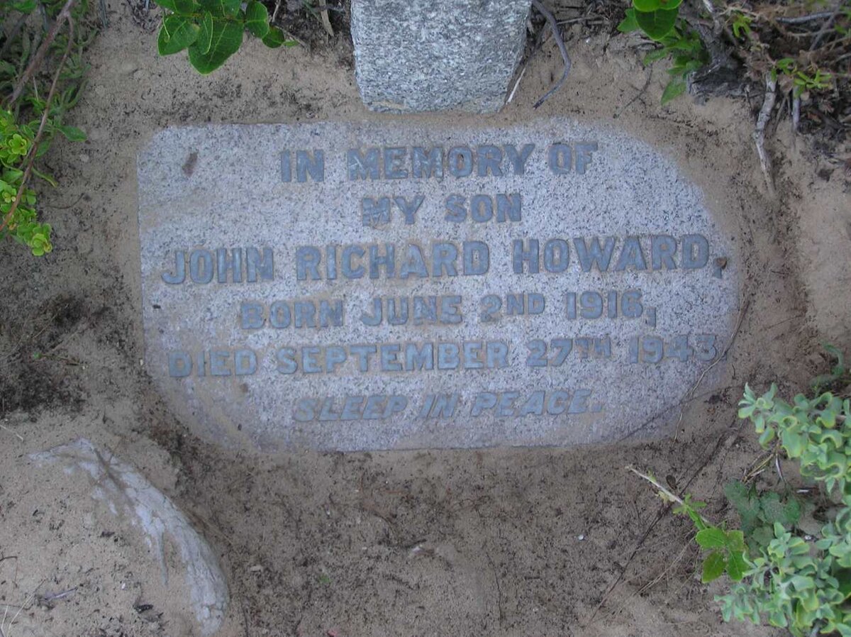 HOWARD John Richard 1916-1943