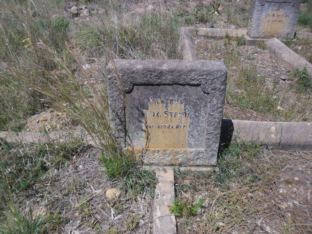 STEYN T.M. &amp; Eggenote