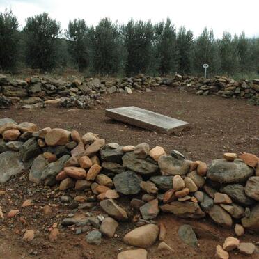 2. View on the cemetery