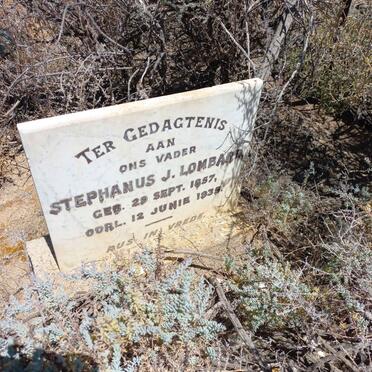 LOMBARD Stephanus J. 1857-1935