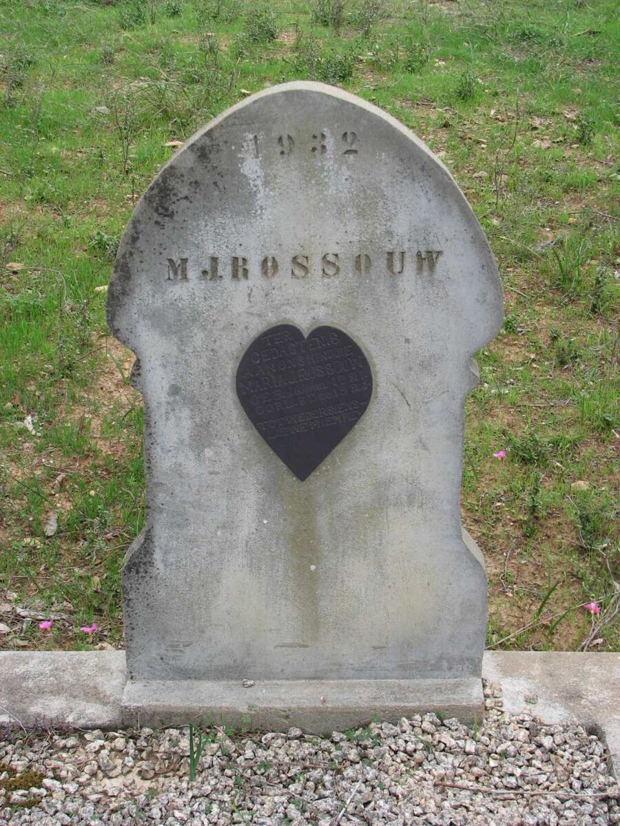 ROSSOUW Maria J. 1921-1925