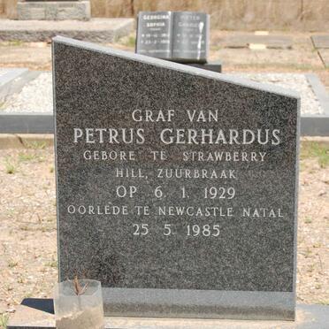 SWART Petrus Gerhardus 1929-1985