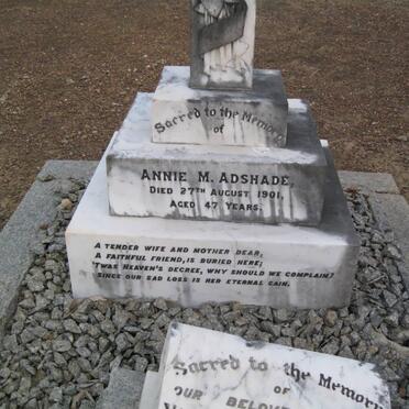 ADSHADE William -1926 :: ADSHADE Annie M. -1901