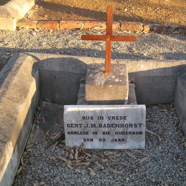 BADENHORST Gert J.M.