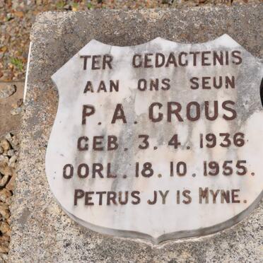 CROUS P.A. 1936-1955