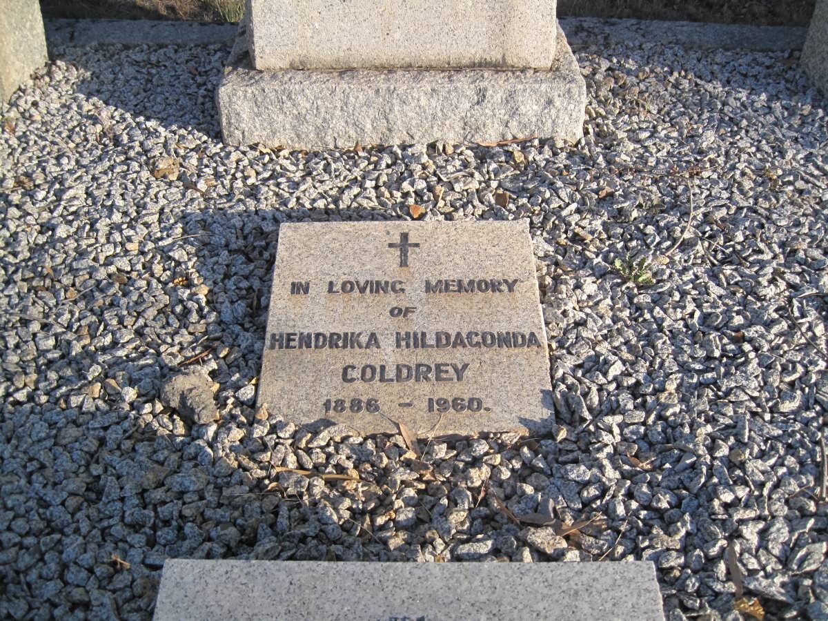 COLDREY Hendrika Hildagonda 1886-1960