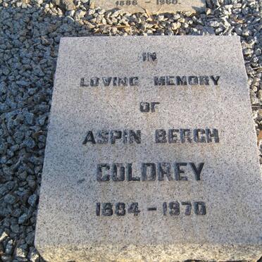 COLDREY Aspin Bergh 1884-1970