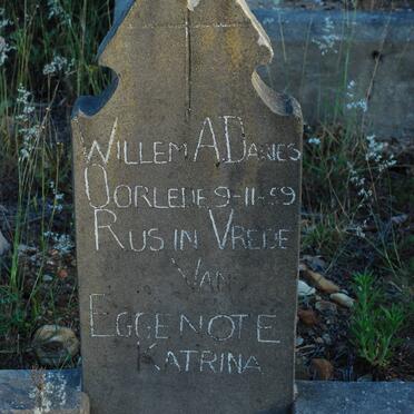 DARIES Willem A. -1959