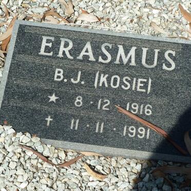 ERASMUS B.J. 1916-1991