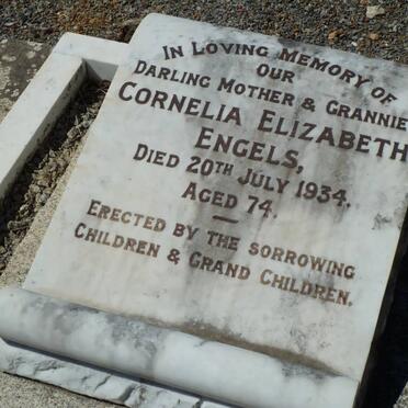 ENGELS Cornelia Elizabeth -1934