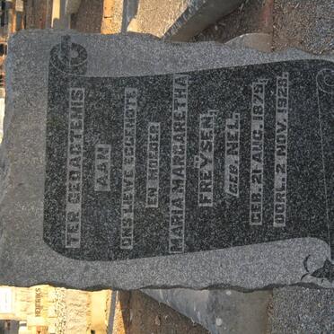 FREŸSEN Maria Margaretha nee NEL 1879-1928