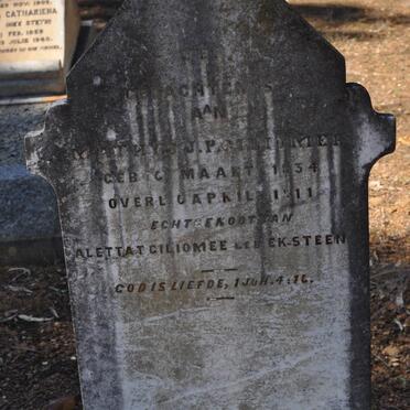 GILIOMEE Matthyas J.P. 1834-1911