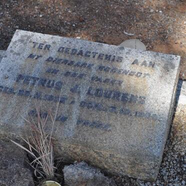 LOURENS Petrus J. 19??-19??