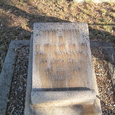 RAVENSCROFT Jane -1950