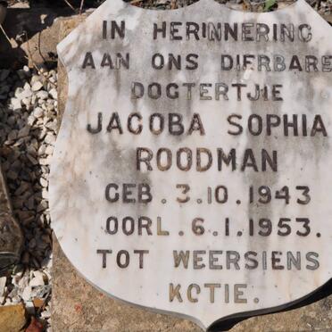 ROODMAN Jacoba Sophia 1943-1953