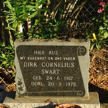 SWART Dirk Cornelius 1912-1975