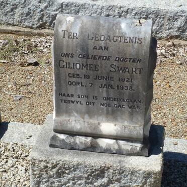 SWART Giliomee 1921-1938