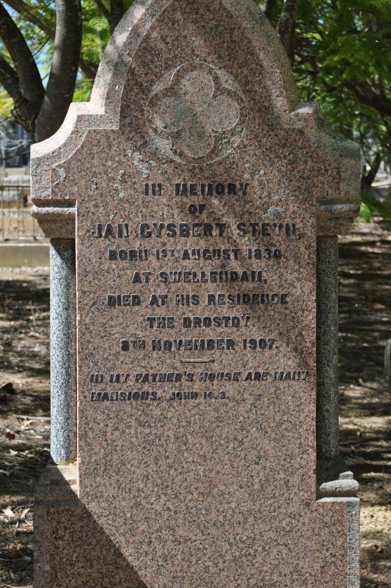 STEYN Jan Gysbert 1830-1907