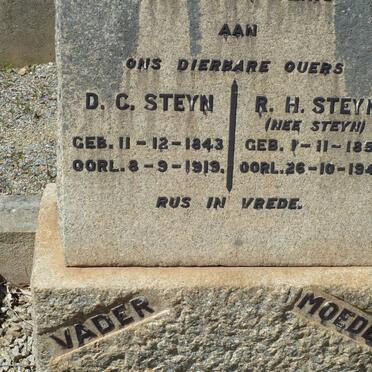 STEYN D.C. 1843-1919 &amp; R.H. STEYN 1856-1940