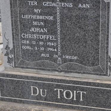 TOIT Johan Christoffel, du 1940-1964