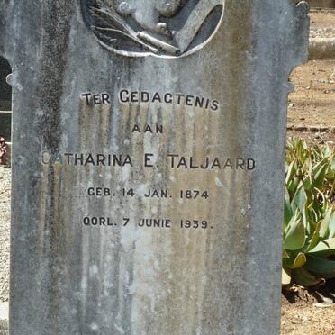 TALJAARD Catharina E. 1874-1939