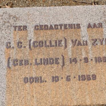 ZYL C.C., van nee LINDE 1894-1969