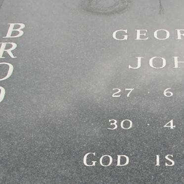 BROOKS George John 1921-1991
