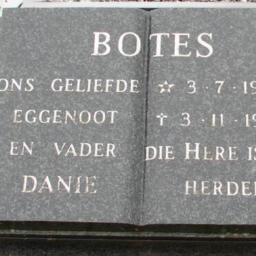 BOTES Danie 1942-1980