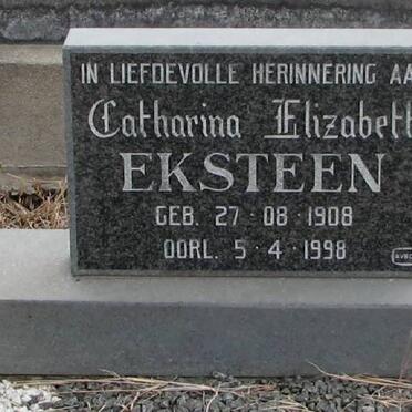 EKSTEEN Catharina Elizabeth 1908-1998