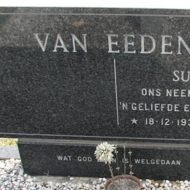 EEDEN Surenee, van 1935-1984