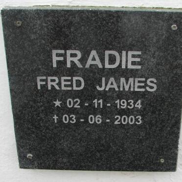 FRADIE Fred James 1934-2003