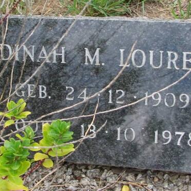 LOURENS Dinah M. 1909-1978