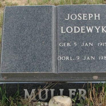 MULLER Joseph Lodewyk 1915-1983