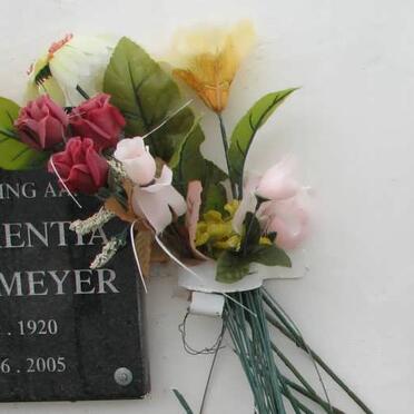 MEYER Christiaan Philippus 1917-2007 &amp; Emmerentia Maria 1920-2005